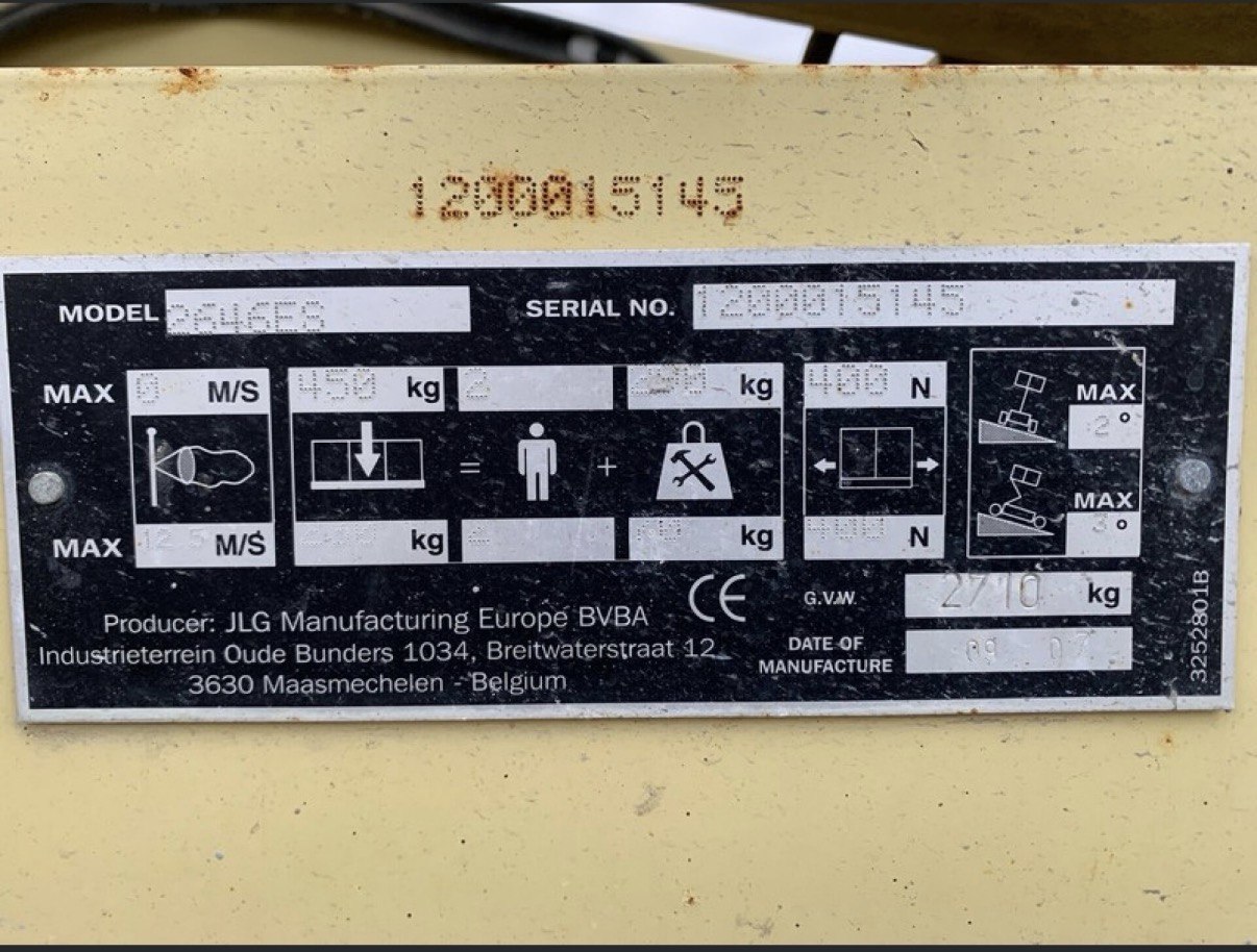 JLG 2646ES / CE10E 2007 - photo 6